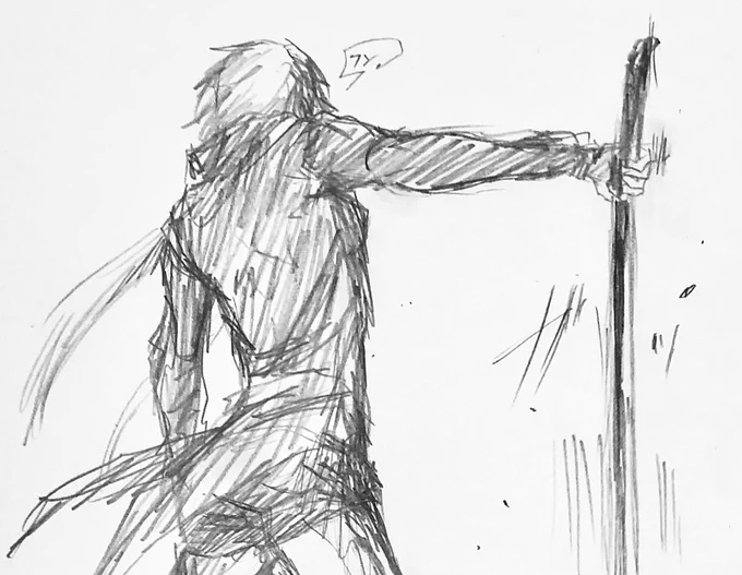 #無言で後ろ姿を見せつけよ