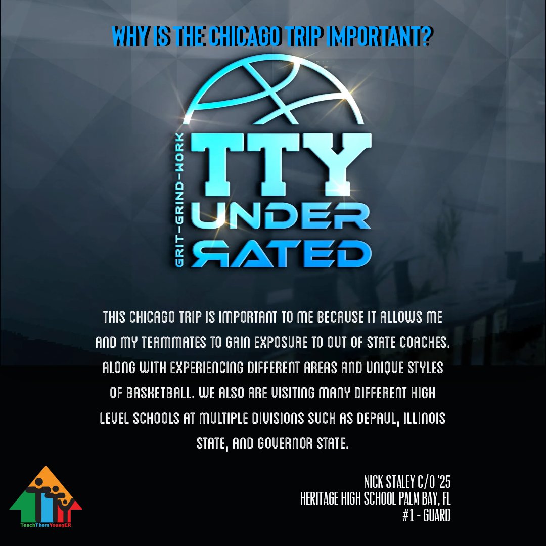 TTY_News's tweet photo. We asked why the trip to Chicago is important...these answers show you, their mindset. #TTYUNDERRated
@NickStanley_
@URHoopsTTY https://t.co/obUlhmP170