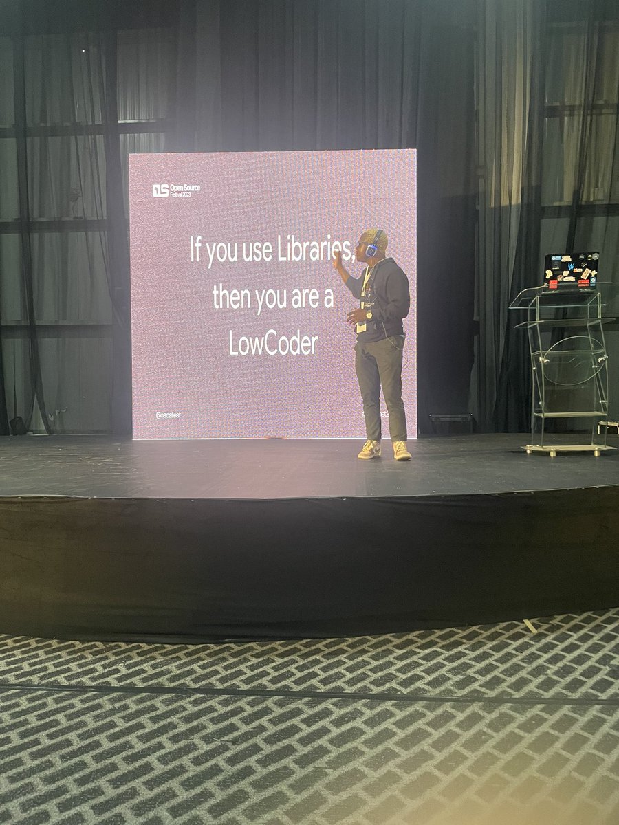 LowCodeTechies's tweet image. Code get levels! 
Focus on productivity and not just the effort of development.

@TheOyinbooke at #oscafest23

 #lowcodetechies