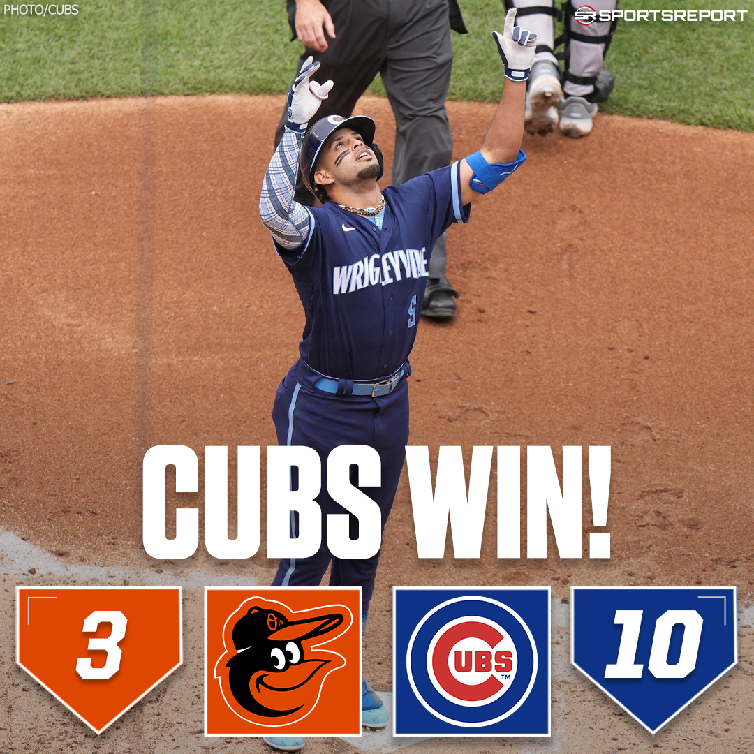 CUBS WIN!!! 6 out of 7!! The #Cubs clobber the Orioles on Friday!