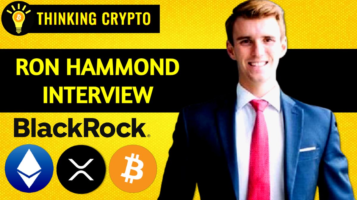 thinkingcrypto's tweet photo. Ron Hammond of the Blockchain Association joins me to talk the latest with Crypto Regulations! @RonwHammond @BlockchainAssn 

WATCH ▶️ https://t.co/GbsPo9dPYZ

Topics:
- #BillHinman Documents Released
- Patrick McHenry #Crypto Hearing & Upcoming #SEC Hearings
- Crypto Regulation bills
- #BlackRock #Bitcoin ETF
- #Prometheum SEC