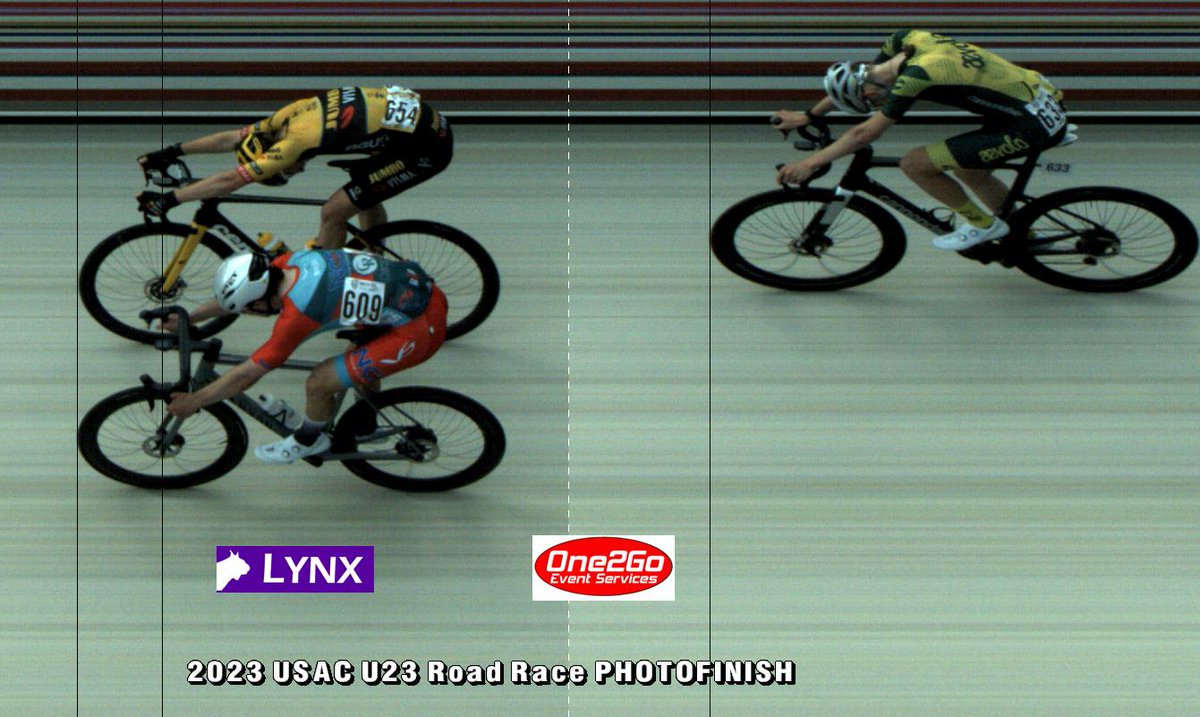 One2Go_Results (@one2go_results) on Twitter photo 2023 <a href="/usacycling/">USA Cycling</a> #RoadNats Men U23 PHOTOFINISH for the win!
<a href="/FinishLynx/">FinishLynx Timing</a> #photofinish 2023 <a href="/usacycling/">USA Cycling</a> #RoadNats Men U23 PHOTOFINISH for the win!
<a href="/FinishLynx/">FinishLynx Timing</a> #photofinish