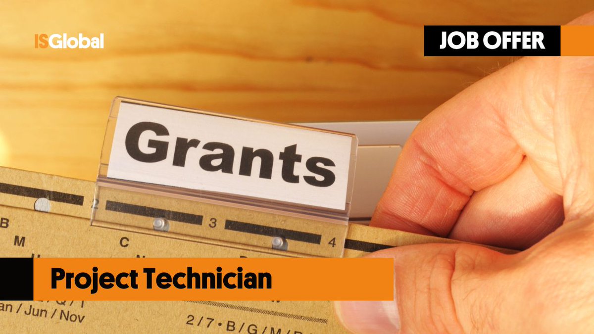 👩🏽‍💻 Would you like to work with us?

#ISGlobal is looking for a Project Technician for the Grants Office who is interested in supporting post-award activities. 

⌛️ The deadline for applications is 27 June!

ℹ️ ow.ly/8l9i50OLR23

#ISGlobalJobs #Hiring #WeAreHiring