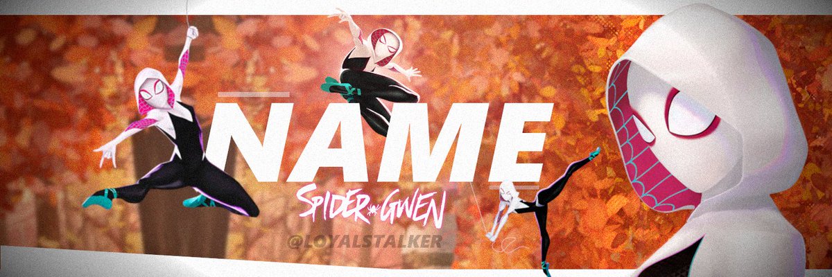 Spider Gwen Header 25R$
Dm Aberta!

#SpiderVerse #art #header #GwenStacy #profilepic #design #Designer #games #gimper