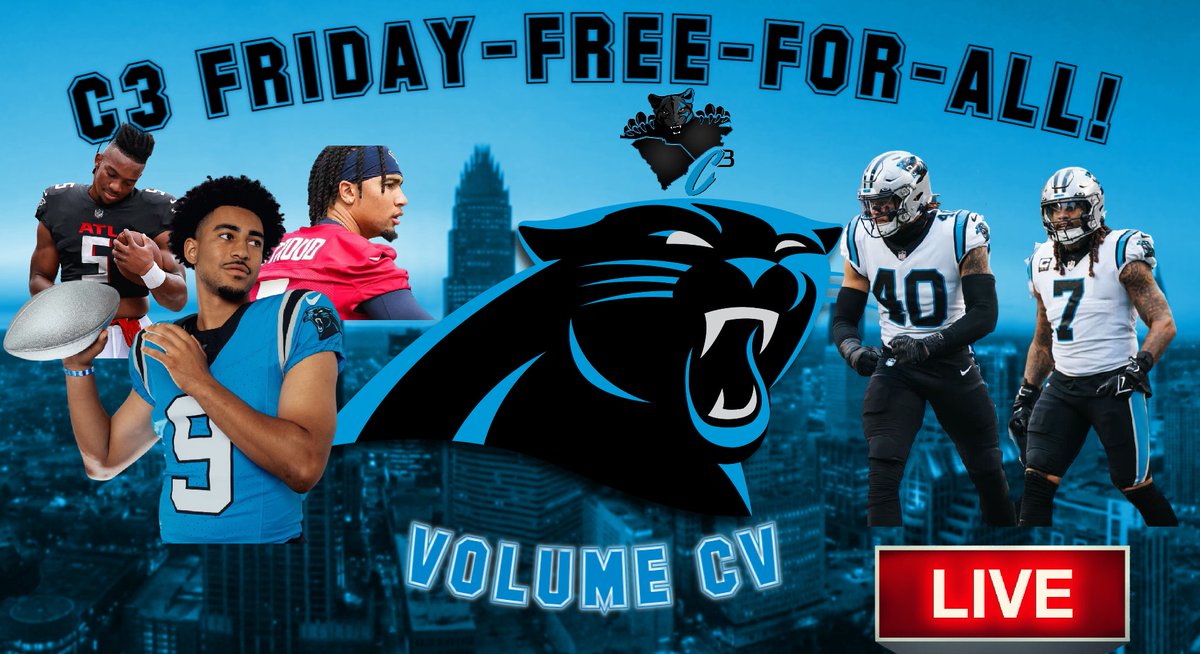 Will Bryce Young win offense of rookie of the year? What under the radar player do you expect to make a big impact for the Panthers this year? Who will be the 2023 NFL MVP? Which Panthers UDFA has the best chance to make an impact for Carolina this year?