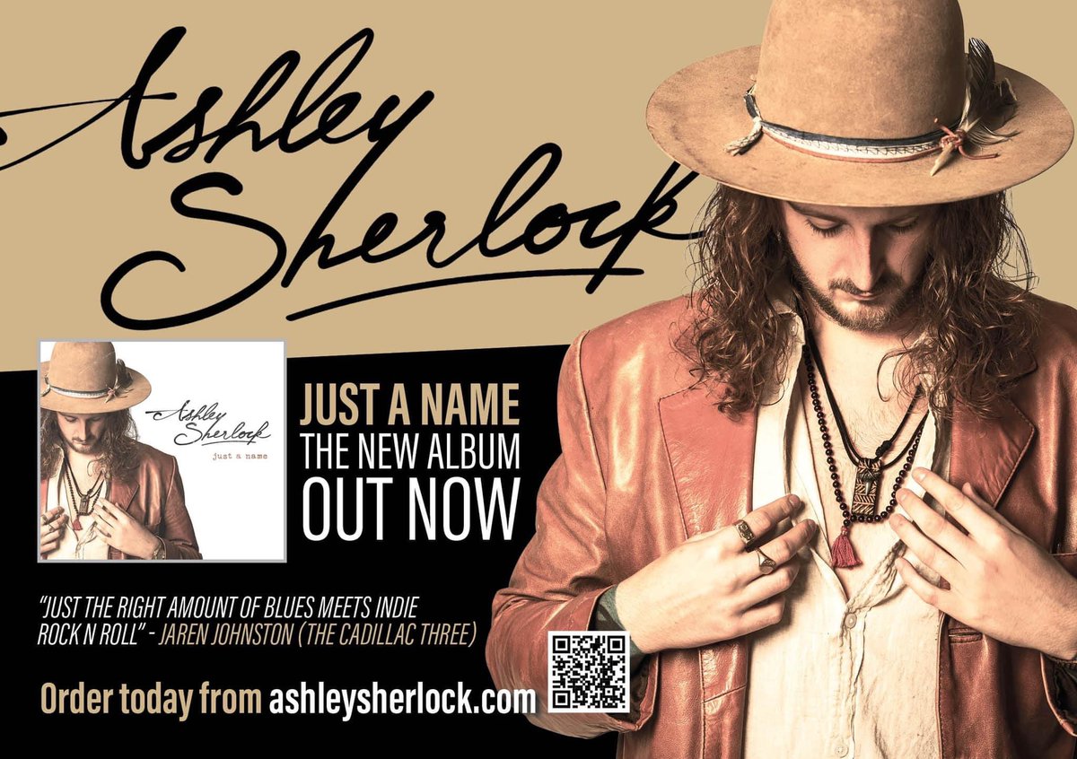 Ashley @SherlockBand’s new album JUST A NAME is out now! Available worldwide from Ruf Records! 🔥Grab yours here… 🎧💿 JUST A NAME orcd.co/jr5yo10