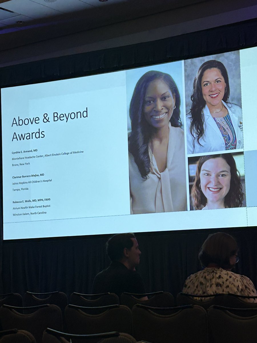 Cynthia E. Armand, MD (@cynarmandmd) on Twitter photo Thrilled to have received <a href="/ahsheadache/">American Headache Society</a> Above and Beyond award alongside <a href="/RebeccaWellsMD/">Rebecca Erwin Wells, MD, MPH, FAHS, FAAN</a> & <a href="/BorreroClari/">Clari Borrero-Mejias</a> Thank you for the honor of assisting the effort to infuse diversity/equity/inclusion within the organization. Grateful for this recognition of our taskforce’s work. #AHSAM Thrilled to have received <a href="/ahsheadache/">American Headache Society</a> Above and Beyond award alongside <a href="/RebeccaWellsMD/">Rebecca Erwin Wells, MD, MPH, FAHS, FAAN</a> & <a href="/BorreroClari/">Clari Borrero-Mejias</a> Thank you for the honor of assisting the effort to infuse diversity/equity/inclusion within the organization. Grateful for this recognition of our taskforce’s work. #AHSAM