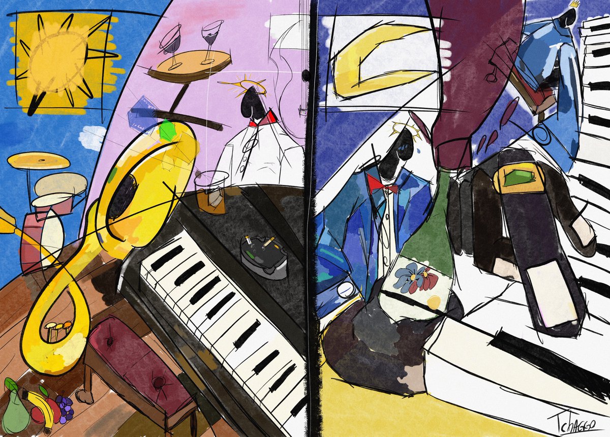 “DAY N’ NIGHT” available on <a href="/SuperRare/">SuperRare</a> 💎 
link below ☀️🌙👇🏾