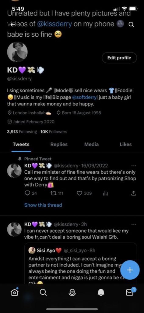 SoftDerry's tweet image. I’ll be here for now😔,pls retweet so I can find my old mutuals.🥹