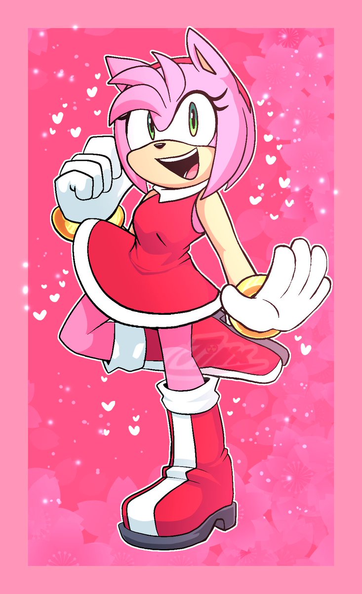 'Have no fear, because Amy Rose is here!'

Seeing a lot of Amy love going around on my home page so here, take it XD