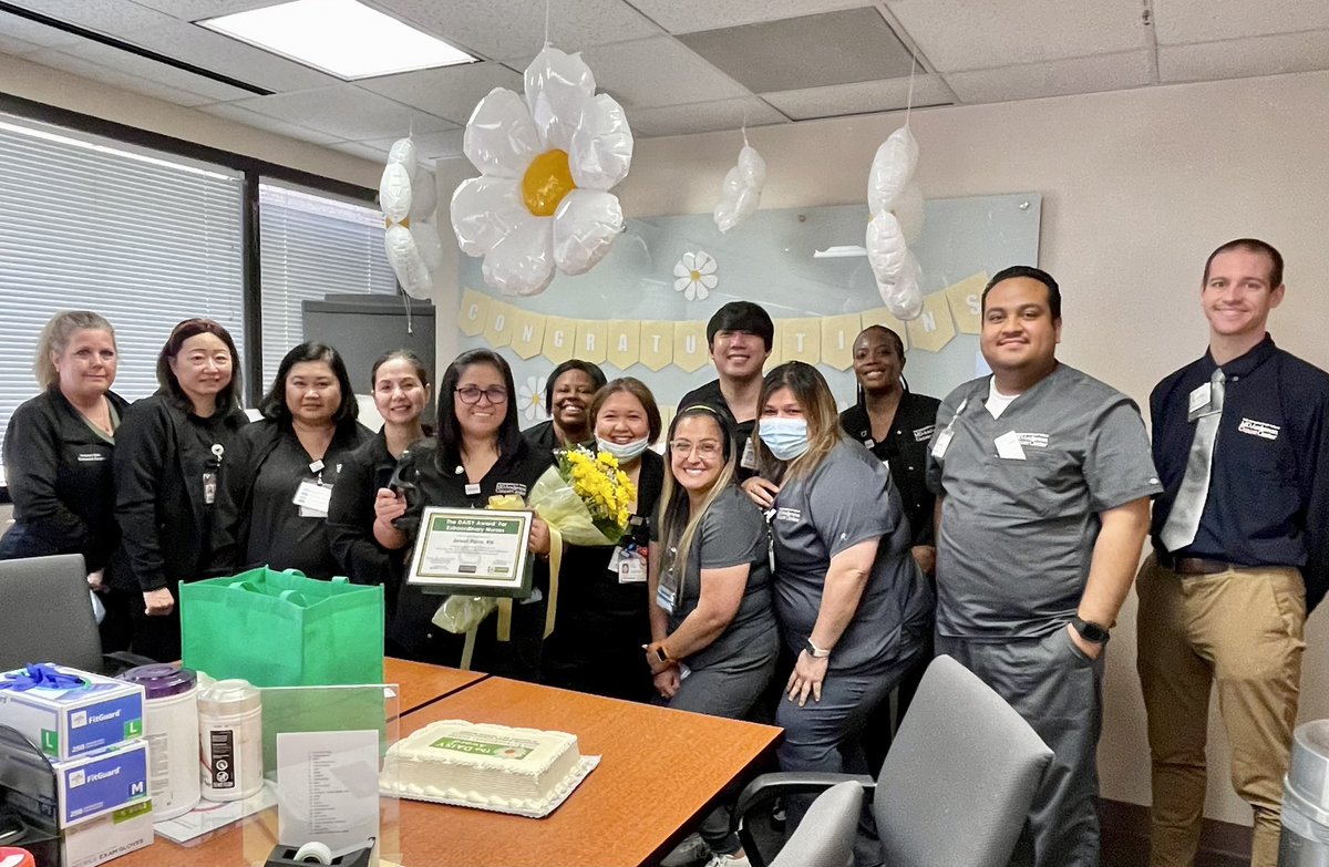 Celebrating our DAISY Award Honoree - Jewel Parro, GI Center <a href="/CarolPorterDNP/">Carol Porter DNP, RN, FAAN</a> <a href="/MDAndersonNews/">MD Anderson Cancer Center</a> <a href="/DAISY4Nurses/">DAISY Foundation</a>