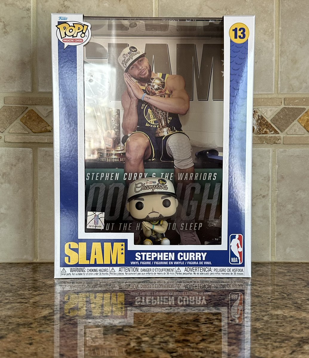 Picked up the Stephen Curry NBA Pop Magazine Cover!
.
#NBA  #GoldenStateWarriors #Warriors #Basketball #StephCurry #StephenCurry #Magazine #Funko #Collectibles #DisTrackers