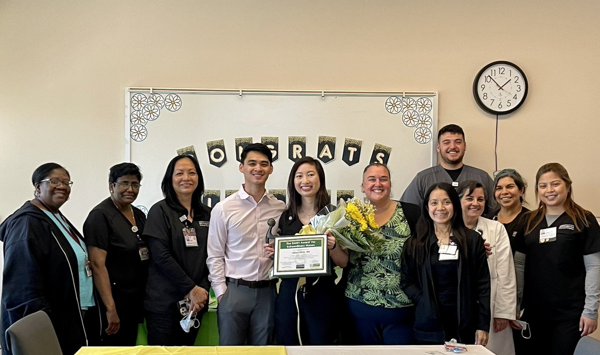 Celebrating our DAISY Award Honoree - Lillian Trinh (G18 SCT) <a href="/CarolPorterDNP/">Carol Porter DNP, RN, FAAN</a> <a href="/MDAndersonNews/">MD Anderson Cancer Center</a> <a href="/DAISY4Nurses/">DAISY Foundation</a>