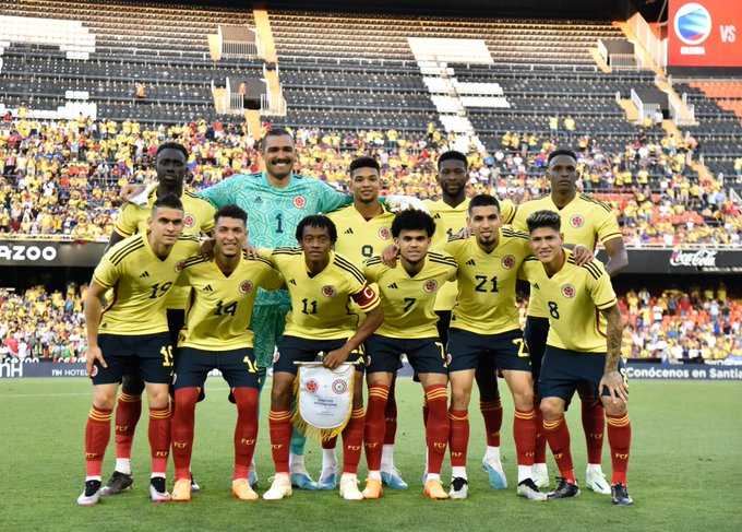 Selección Colombia derrotó a Irak 