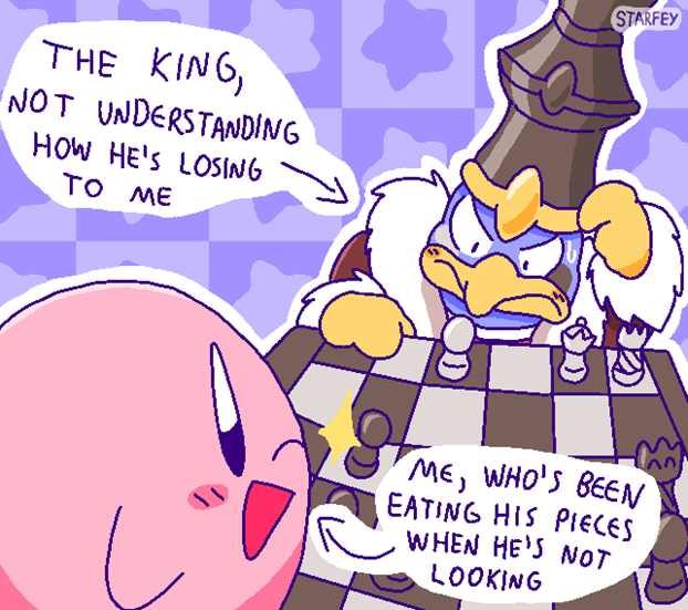 Kirby's unbeatable tactics