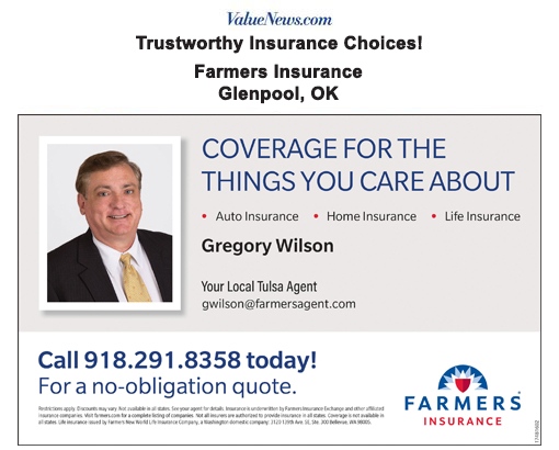 Gregory Wilson is here to provide insurance for the things you care about.
valuenews.com/free-coupons-d…
#gregorywilson #farmersinsurance #insuranceagency #insuranceagent