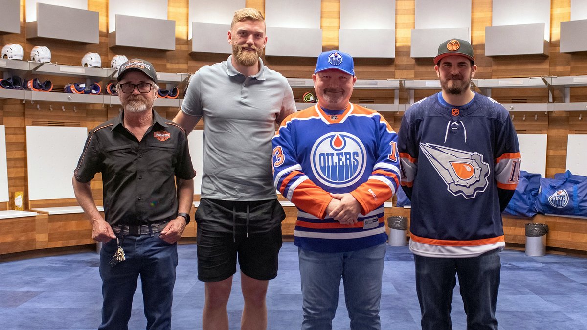 Oilers Foundation on Twitter "Congrats to Oilers fans Patrick, Kyler