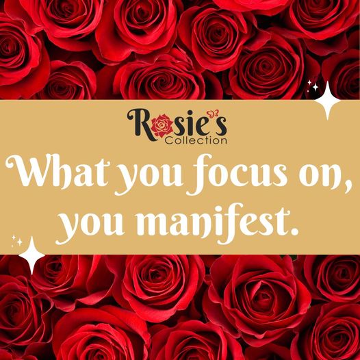 What you focus on, you manifest. Keep your mind clear of negative thoughts and focus on the positive - and it will come to you!
#RosiesCollection #enjoyyourday #motivationmonday #motivation #motivational #boutiquestyle #love #gettysburg
