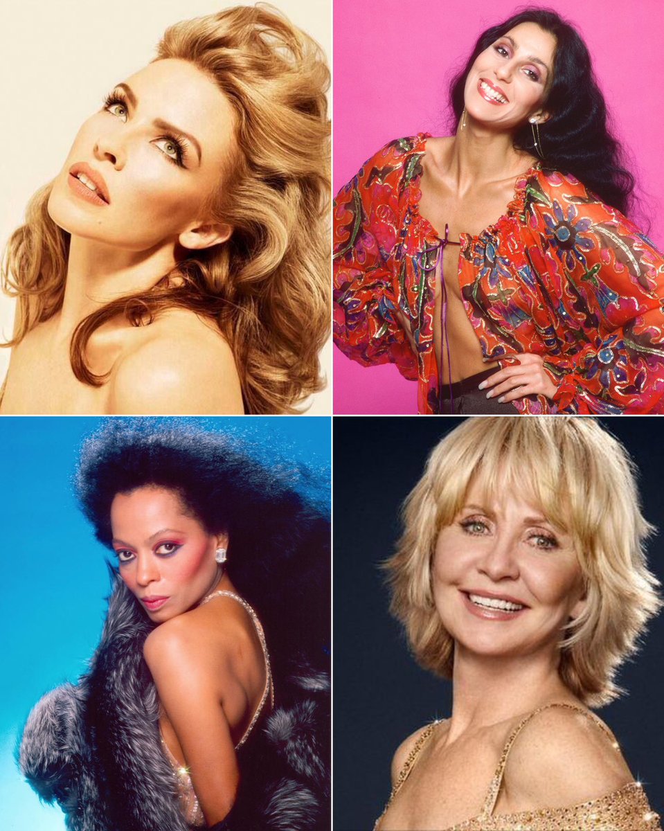 PopCrave's tweet image. Kylie Minogue becomes the fourth female soloist in history to score top 10 hits in five consecutive decades in the UK.

She joins Cher, Diana Ross and Lulu.