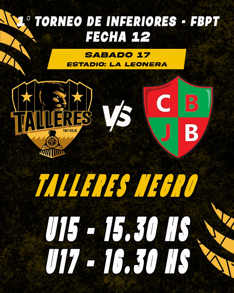 CATalleresTV's tweet photo. 🏀 #Formativas #FBPT
✨ Se juega una nueva jornada de las Divisiones Formativas, con algunos partidos pendientes. https://t.co/sFTJUBCqF5