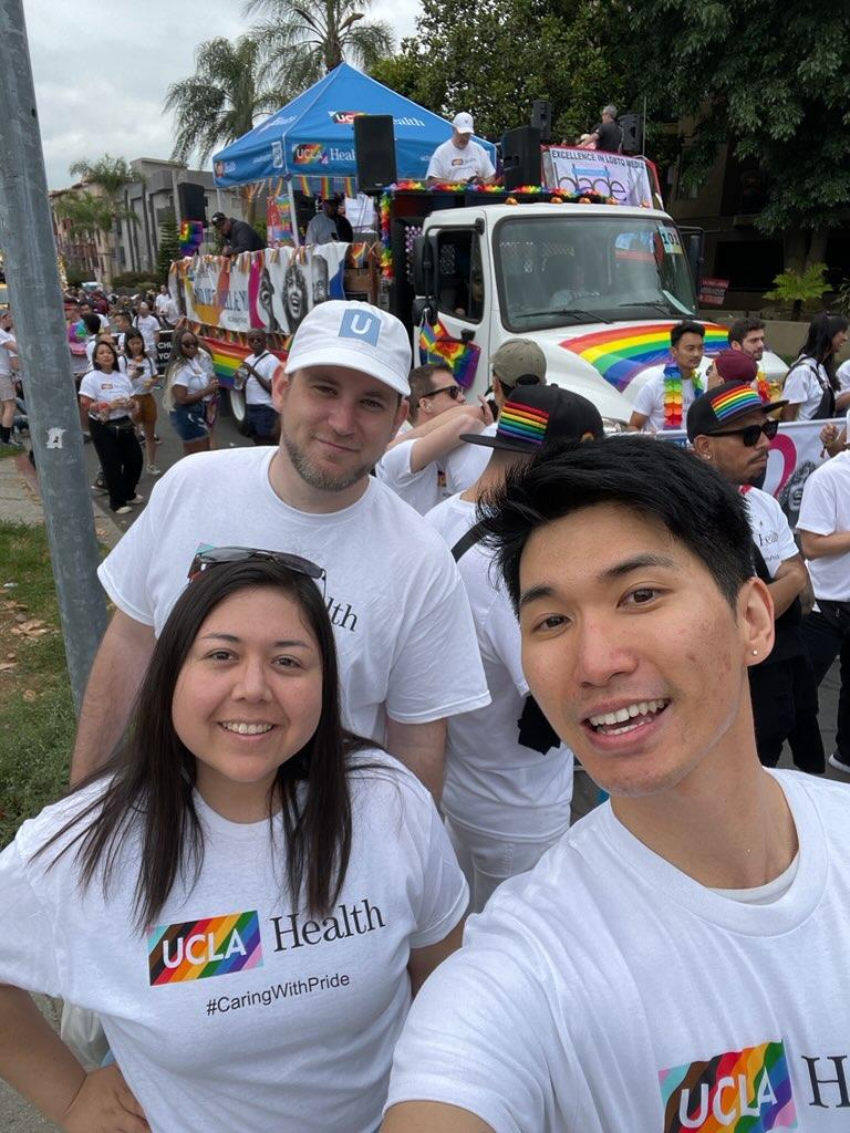 We're still smiling from LA Pride. Thanks to everyone who marched & volunteered at the @UCLAHealth booth. #bruinproud #LApride #pridemonth #UCLA #uclaalumni