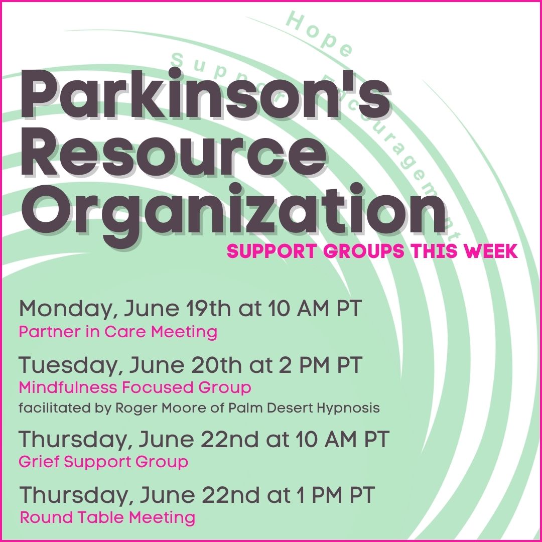 Parkinson's Resource Organization tweet media