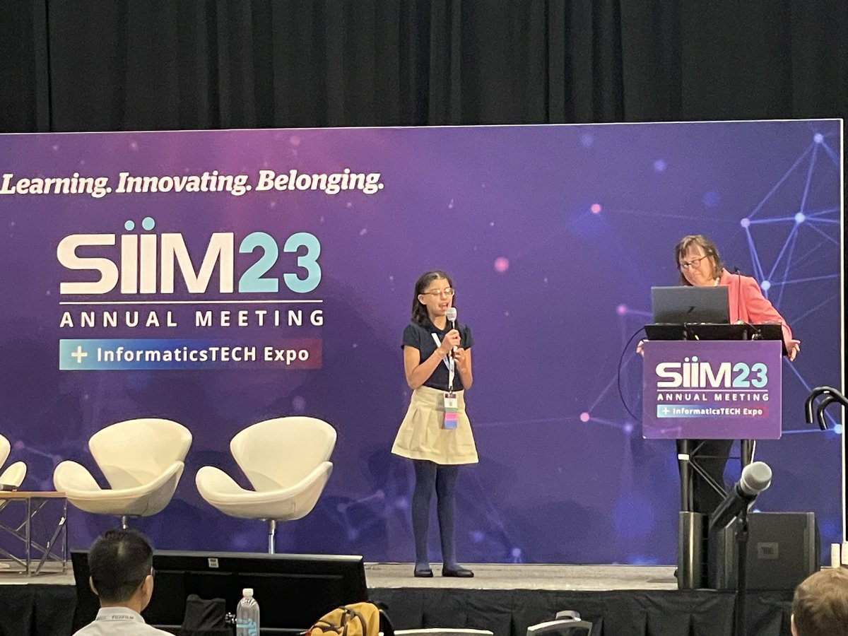 I’m really interested in radiology! 11yo <a href="/SIIM_Tweets/">SIIM</a> #SIIM23