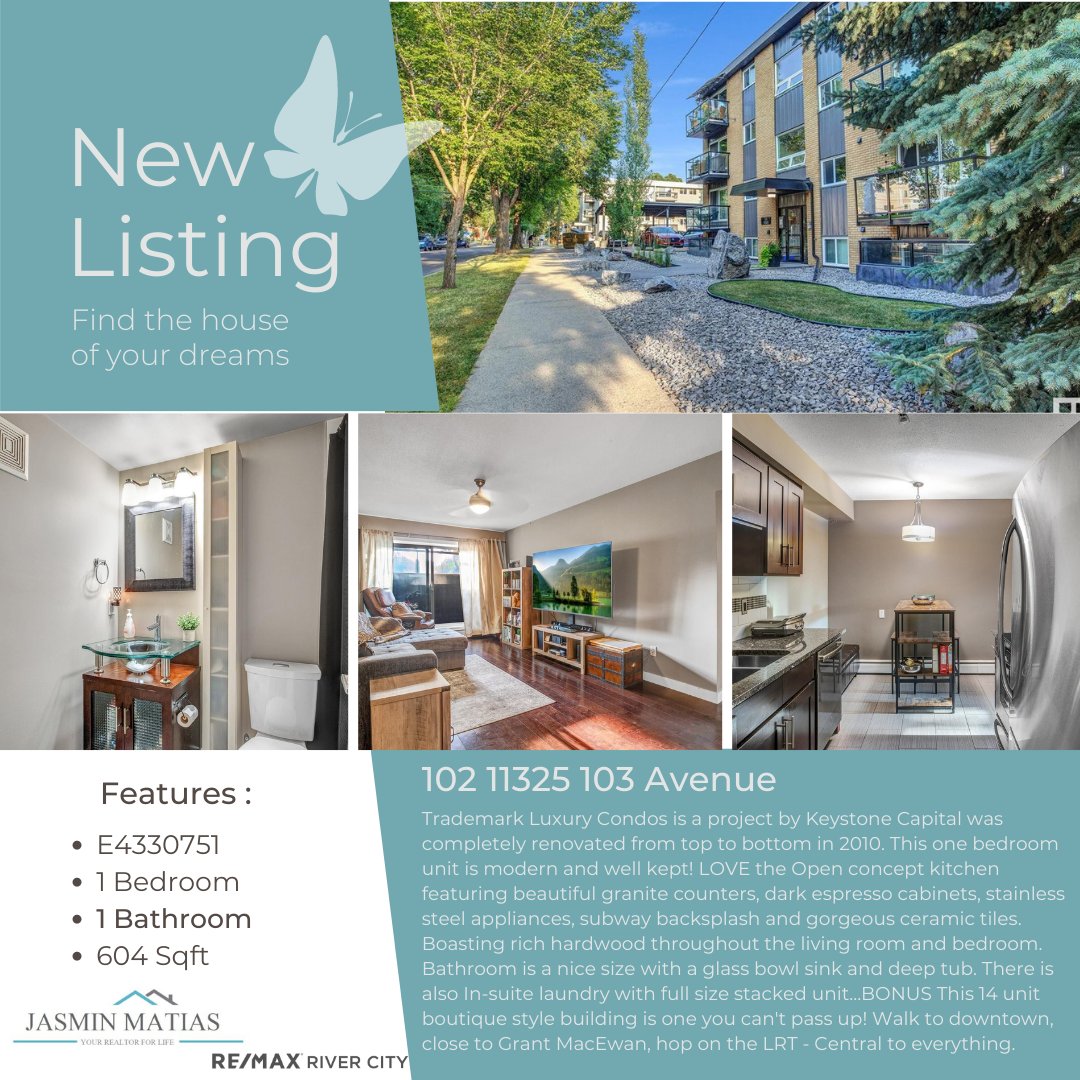 This apartment is calling your name, let's chat!

#yourrealtorforlife #sellingrealestate #realestatetips #selling #realestatedata #realestatenews #realestatemarketing #mortgage #edmonton #yeg #edmontonhomes #stalbert #sherwoodpark ##edmontonrealestate