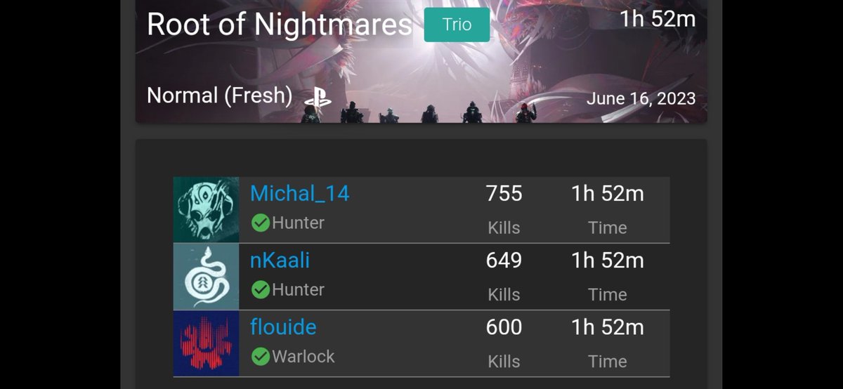 flouide's tweet image. Decouverte Three Man Fresh Root of nightmares