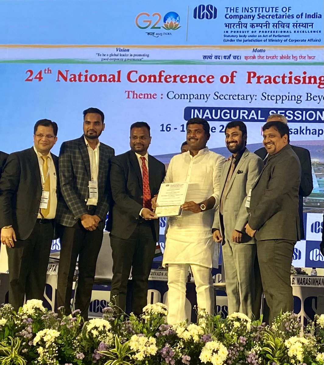 AshishGarg आशीष (@ashishgargcs) on Twitter photo 24th National Conference of #PCS First Technical Session - Emerging Opportunities: Expectations & Challenge
7th time best Chapter award to Indore in Platinum Grade
<a href="/icsi_cs/">Institute of Company Secretaries of India (ICSI)</a> 24th National Conference of #PCS First Technical Session - Emerging Opportunities: Expectations & Challenge
7th time best Chapter award to Indore in Platinum Grade
<a href="/icsi_cs/">Institute of Company Secretaries of India (ICSI)</a>