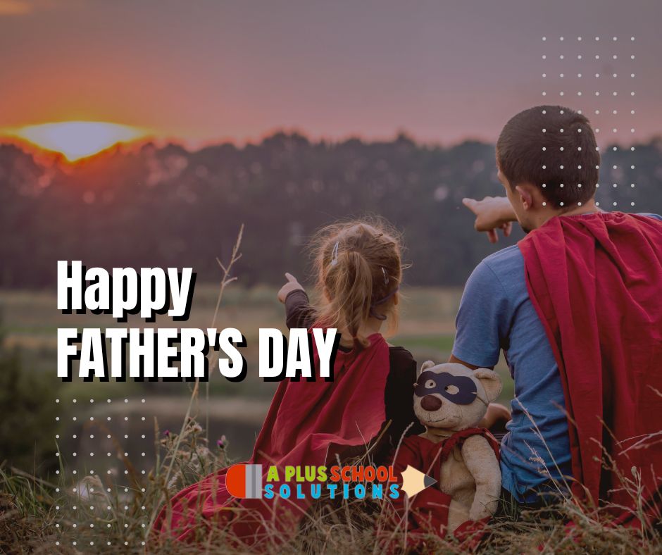 A father doesn’t just tell you he loves you, he shows you. Happy Father's Day to all the amazing dads out there! 💕

Happy Father's Day!
..
#FathersDay2023 #DadsDay #HappyFathersDay #Fatherhood #BestDadEver #DadLife #ThanksDad #MyFatherMyHero #APlusSchoolSolutions