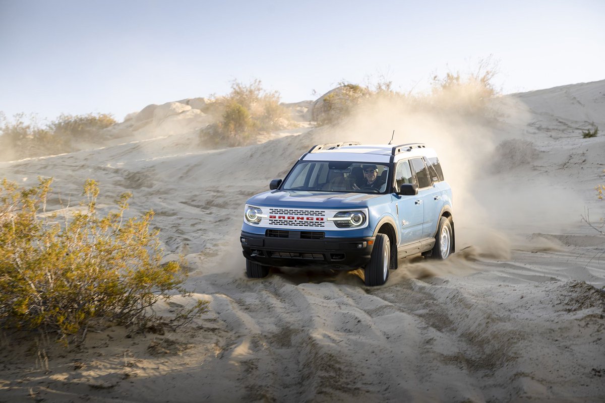 The 2023 @Ford Bronco Sport Heritage Editions play the retro card: crdrv.co/IqWqGPv