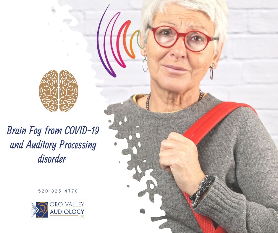 HearInTucson's tweet image. We have a new blog post! Did you experience Brain Fog with COVID-19? Auditory Processing Disorder is real, and we provide therapy to help! We specialize in this arena and would love to help you! hearintucson.com/.../covid-19-b… #AuditoryProcessingDisorder #OroValleyAudiology