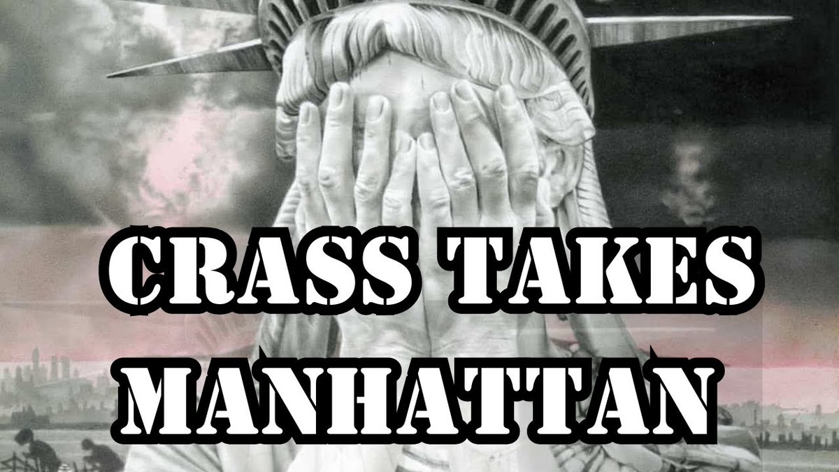 TodayInPunk's tweet photo. #Thismonthinpunkrockhistory Crass Takes Manhattan @ https://t.co/VjSsNpxtd1

#Todayinpunkrockhistory - https://t.co/l3EJ7HCwUT 
#punk #punkrock #punkhistory #punkrockhistory #anarchopunk #anarchism #NYCpunk #musichistory #punktour #cuando @JCContortions https://t.co/sdO8JQX8lq