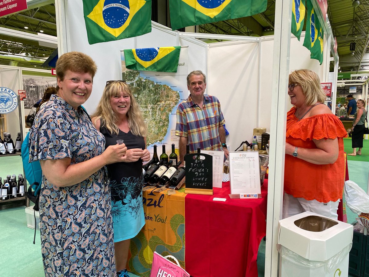 Day 3 tomorrow, of <a href="/bbcgoodfood/">Good Food</a> &amp; <a href="/GWandShows/">BBC Gardeners World</a> at the NEC. Fabulous artisan food and drink to sample and buy, in addition to a plethora of plants and gardening paraphernalia.
Check out the wonderful <a href="/GoBrazilWines/">Go Brazil Wines</a> wines at FR50 🍾