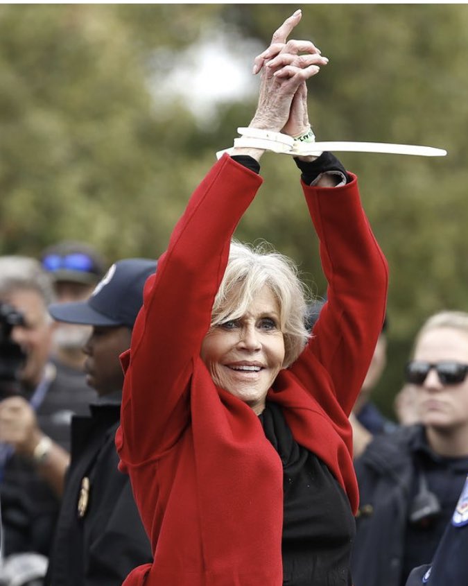 This is about as cool as you can look (the incomparable Jane Fonda)