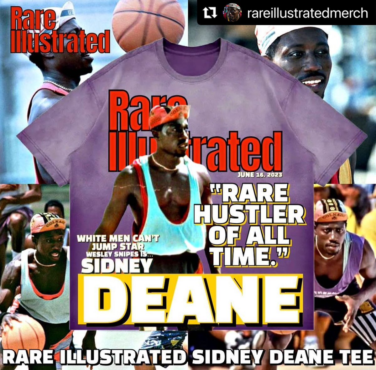 “RARE ILLUSTRATED SIDNEY DEANE TEE”

OUT NOW!!

LINK IN BIO.

#RareIllustrated #WhiteMenCantJump #WesleySnipes #WoodyHarrelson #RosiePerez #20CenturyFox #1992