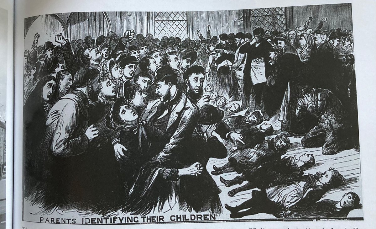 On this day - 140 years ago - 183 children died in a Sunderland theatre. It’s covered in my new book. Let’s not forget them #sunderland #LestWeForget #rememberthem