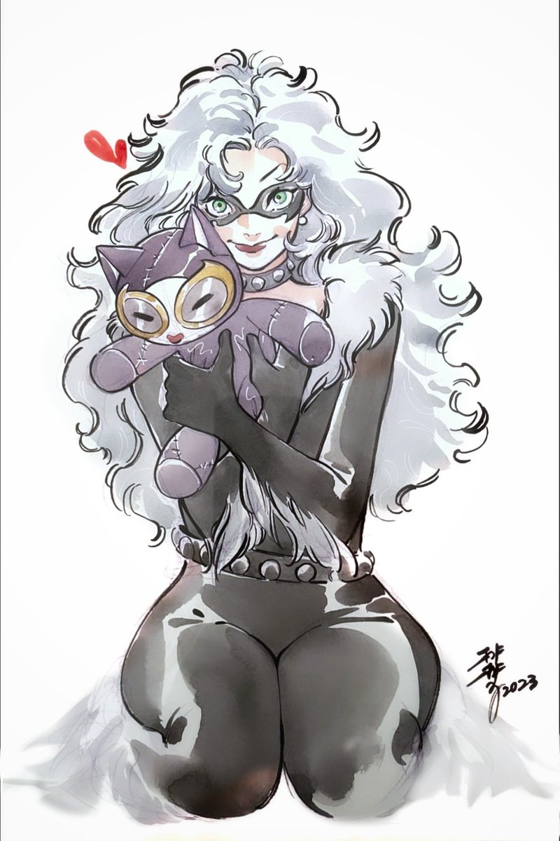 Cuddles | Black Cat • Peach Momoko 桃桃子 — #BlackCat #SpiderMan