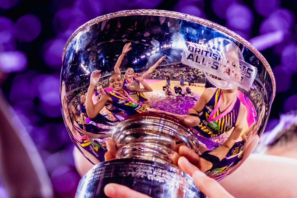 NetballSL's tweet photo. What the trophy sees 📸 🏆

@thundernetball l #Fast5AllStars https://t.co/i6nX6qB6Z7