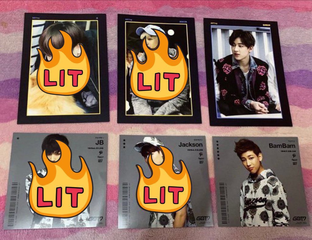 - โฟโต้การ์ดแถวบน เหลือใบละ 130 ฿ รวมส่ง
- แถวล่างใบละ 100 ฿ รวมส่ง
🔥ซื้อคู่กัน 200 รวมส่งไปเลยคั้บบ 🔥
*พร้อมโอนลดได้นะคะะ*
#ตลาดนัดอากาเซ่ #ตลาดนัดอากาเซ #ตลาดนัดGOT7 #ตลาดนัดอากาเซ่got7 #GOT7 #IGOT7 #Jaebeom #JACKCHELLA #BamBam #JACKSON #JacksonWang #JB #BamBamInMacau