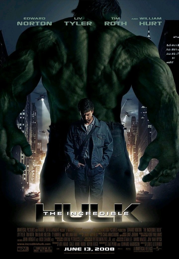 FINALLY on Disney+, the bastard child that Marvel refuses to acknowledge.
This is the best Hulk with the best Bruce Banner. I love this movie so much.
#TheIncredibleHulk #EdwardNorton #Marvel #DisneyPlus