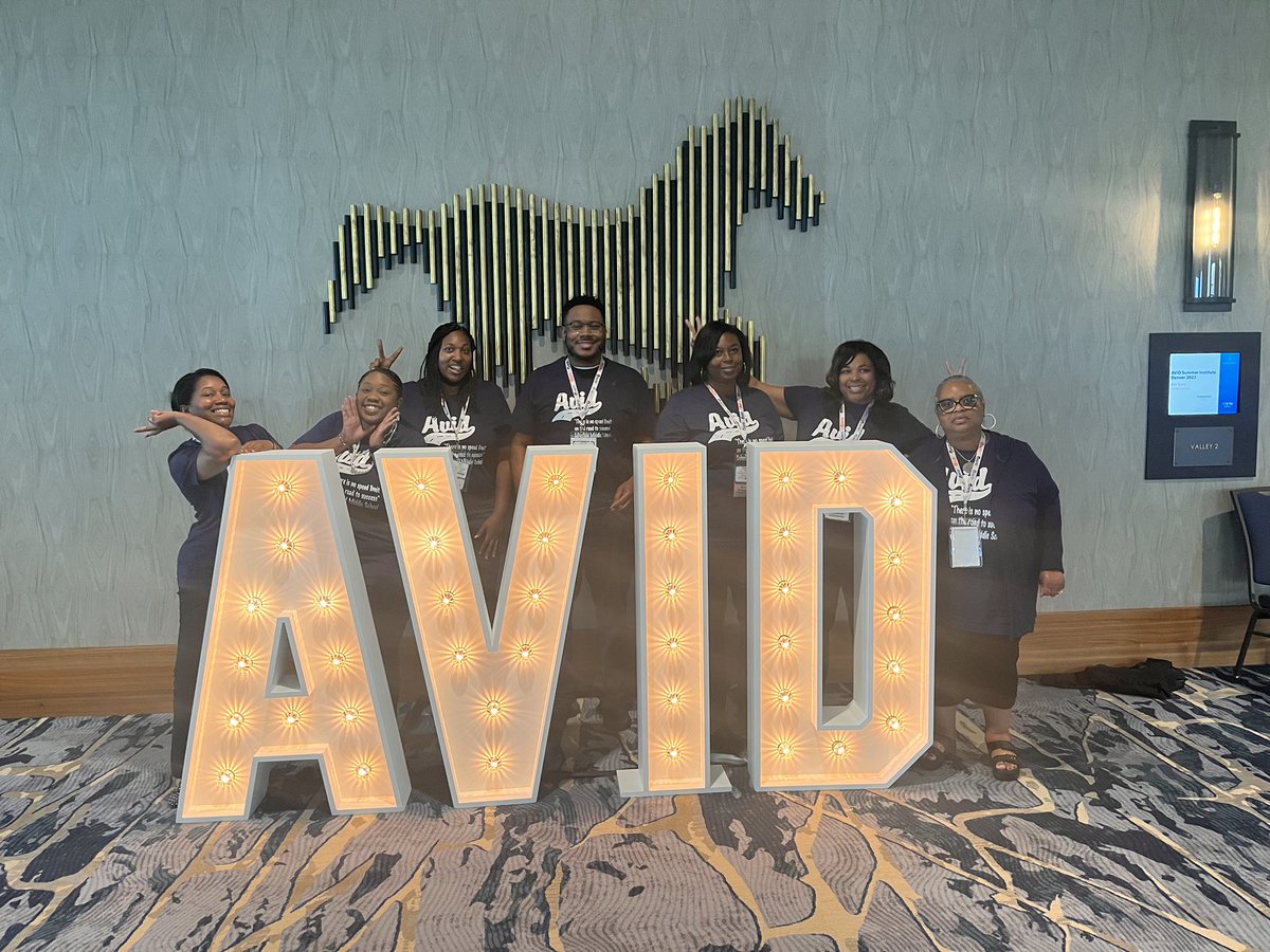 schofieldmiddle's tweet image. Opportunity to Spark Life Changing Moments ~ Our AVID Site Team took a trip to Denver to learn more about AVID and gear up for closing the opportunity gap by preparing our students for College &amp;amp; Career Readiness! #AVIDSI2023 #AVID4Possibility #GoRams