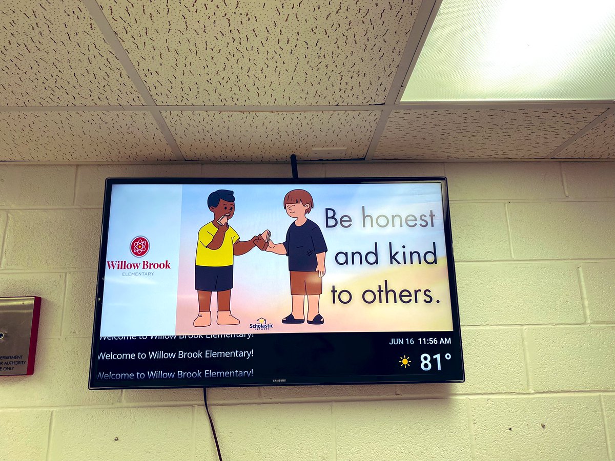 Willow Brook Elementary School tweet media