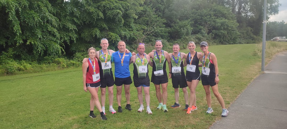 pat_haugh's tweet photo. Summer Solstice 10k. Good to be back racing. @WestClareTri #running #fridaynightlaughs https://t.co/3xEFO0qwsp
