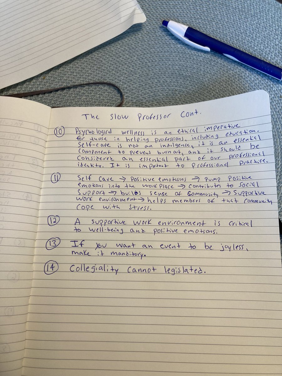 AnnaVoight's tweet image. My takeaways from The Slow Professor: Challenging the Culture of Speed in the Academy” by Maggie Berg and Barbara Seeber

An insightful and thoughtful-provoking read (i.e. listen)!

goodreads.com/book/show/2636…