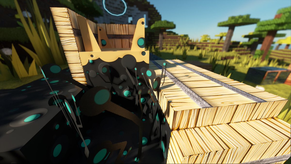 RealSourceRTX's tweet photo. Simple Cartoon SCULK blocks from upcoming update beta 0.8🤗 https://t.co/D6X9ijZgj4