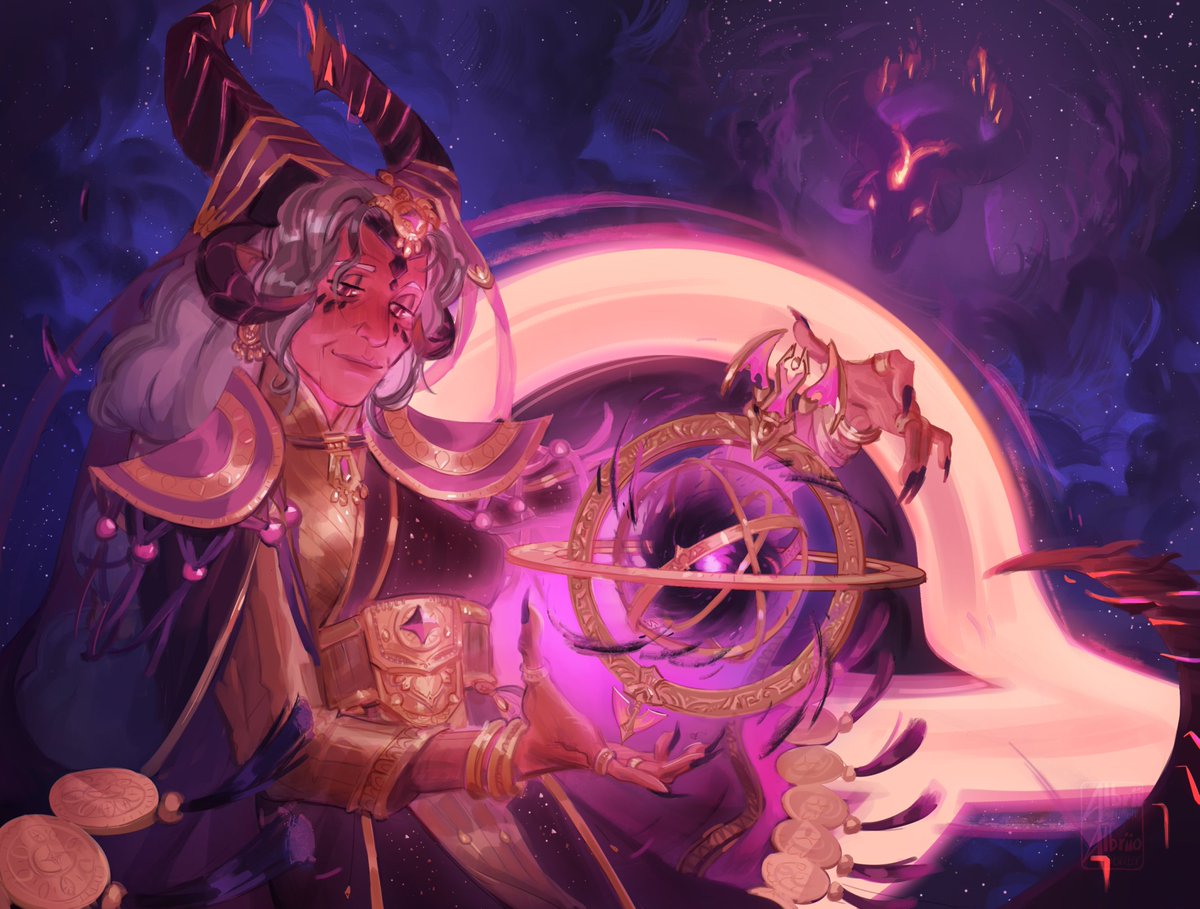 Albriio's tweet image. An illustration commission for Moon!