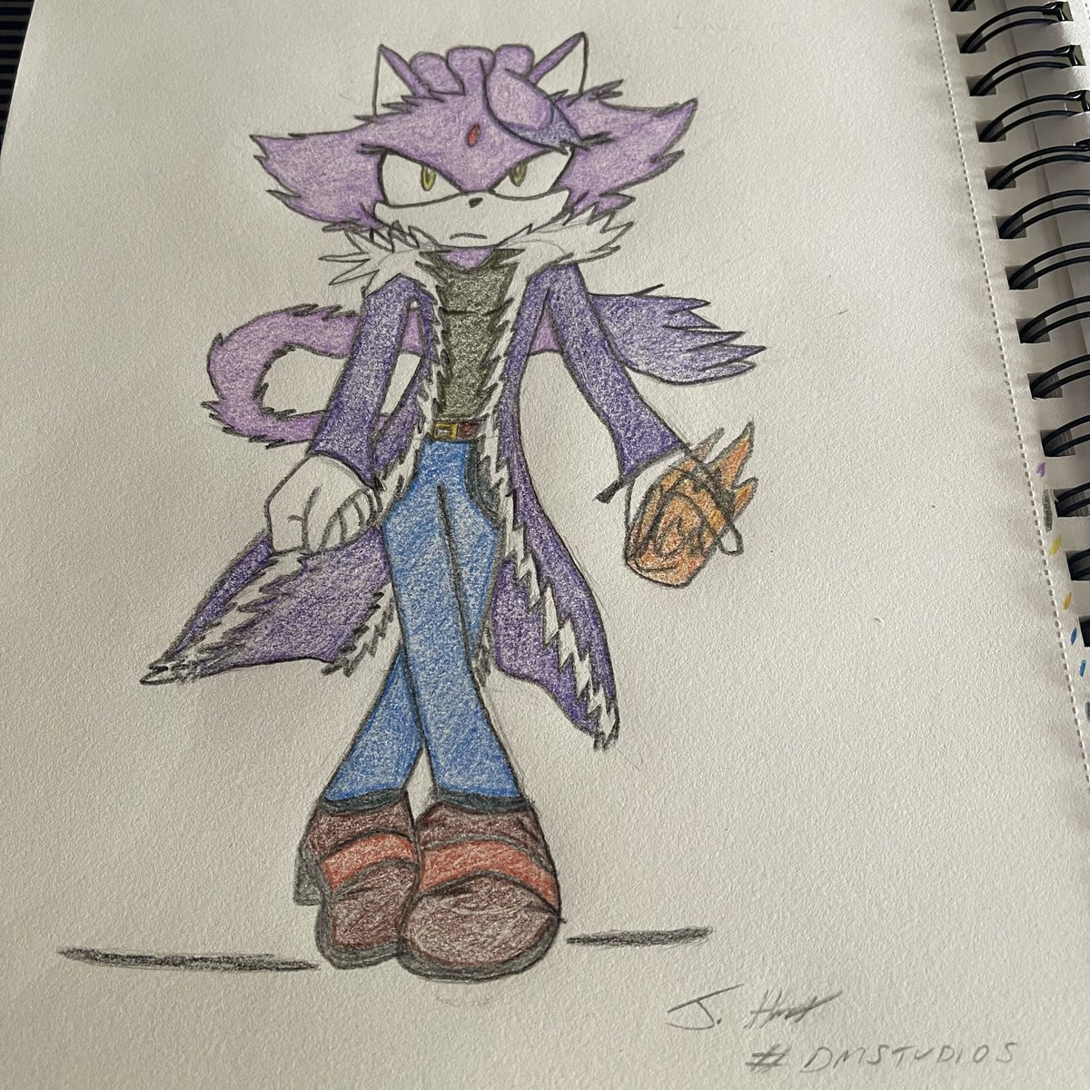 SparksIgnite88's tweet photo. Blaze the Cat - Resistance Fighter (Alternate Universe) #BlazetheCat #SonictheHedgehog #Art #Creative #Story #DMStudios https://t.co/fWXFZxsWON