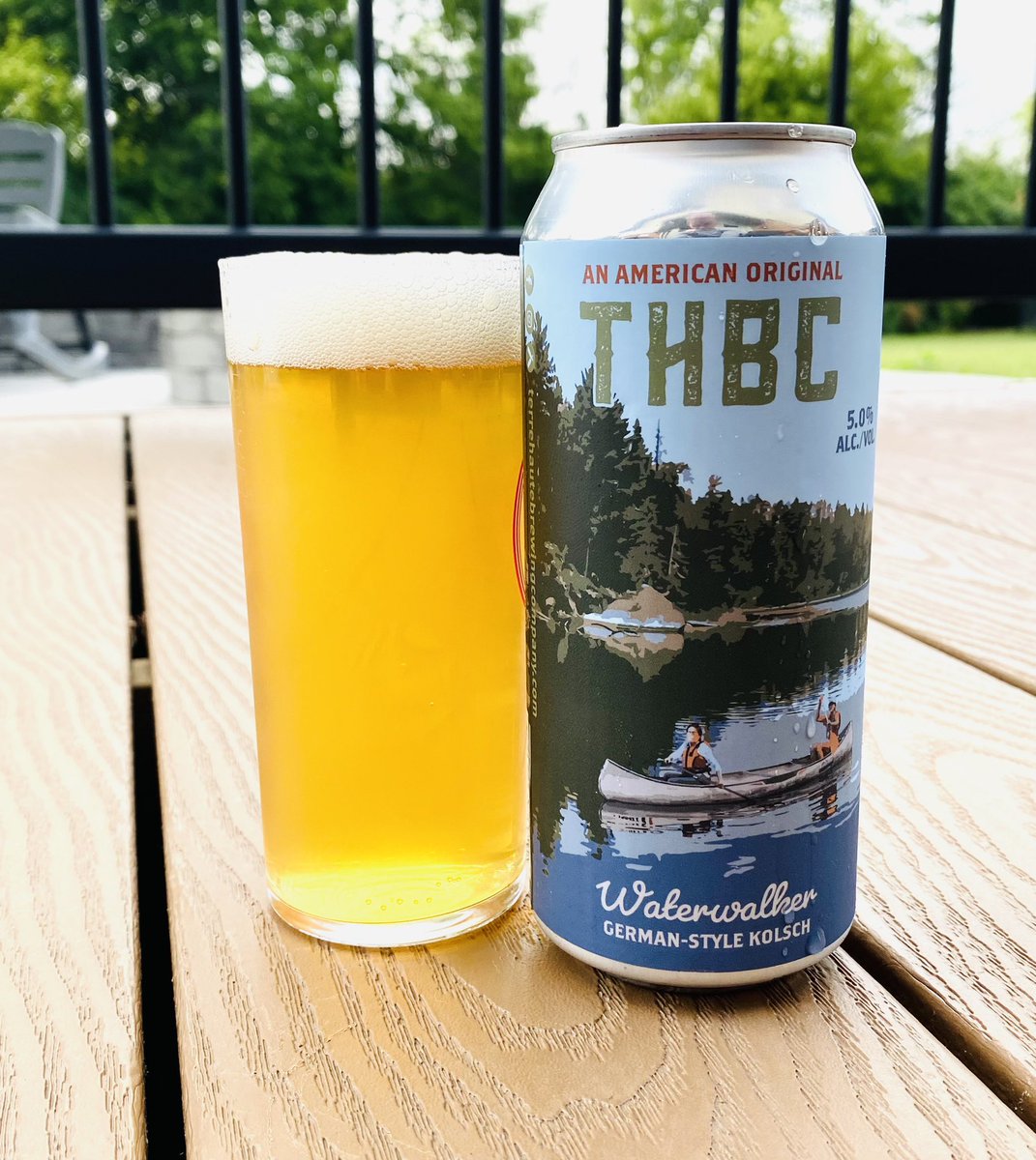 Happy #FridayIndianaBeer with @thbcbeer Waterwalker German-style Kolsch! @RobertRolfeFedd @Baileybones32 @Crobb88 @jim_roach @PaulDSmith16 @BradMitchell02 @howarmat @antblairbeer @joshualakins